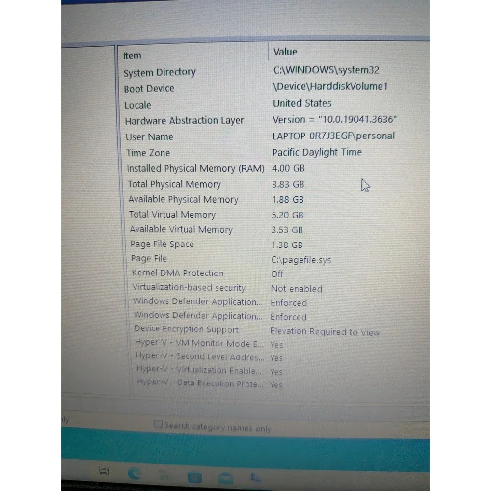 ASUS E203M Laptop | Intel Celeron N4000 | 4GB RAM | 30GB Hard Drive |